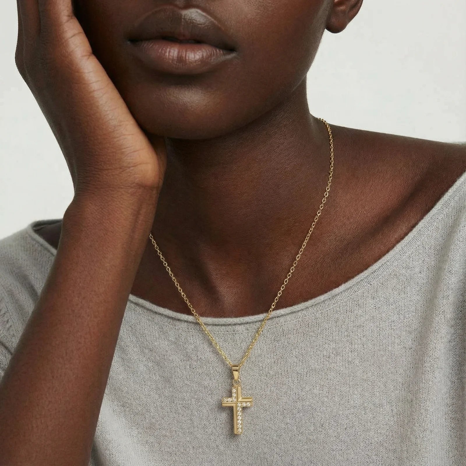 Divine Grace Cross Necklace
